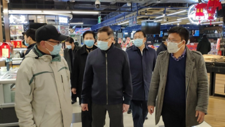 获应勇书记点赞|疫情下不朽情缘之家旗下武汉中商保供稳价